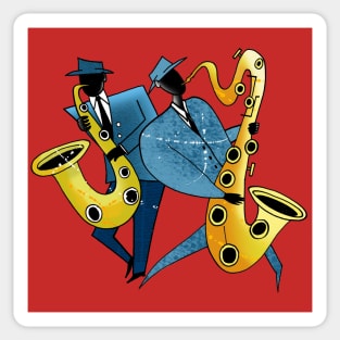 Saxophonists Sticker